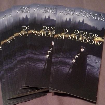 Dolor and Shadow Bookmark Front